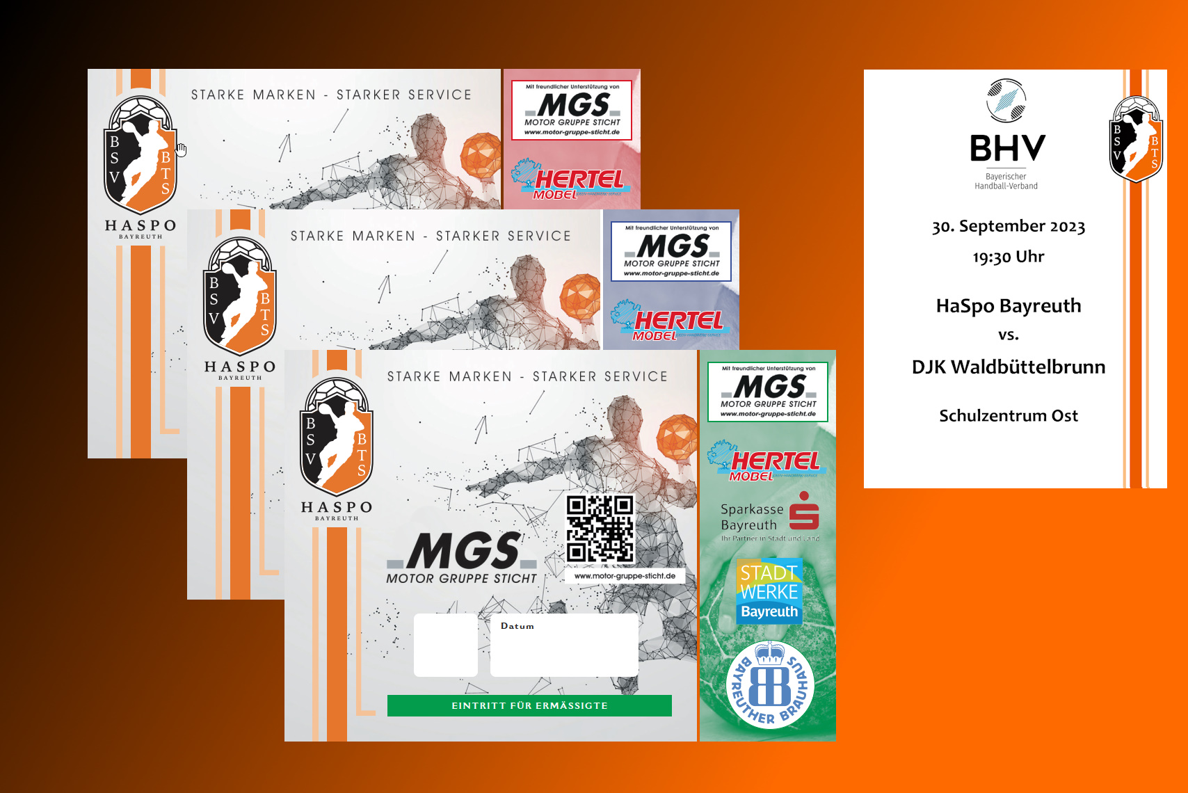 Eintrittskarten für das nächste Heimspiel sind jetzt verfügbar